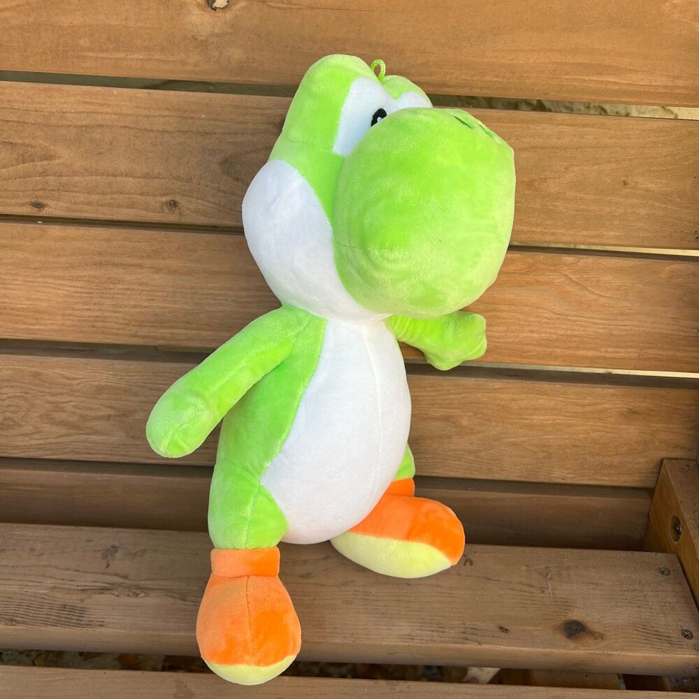 YOSHi stuffie 2023 large 14” super Mario bros plush